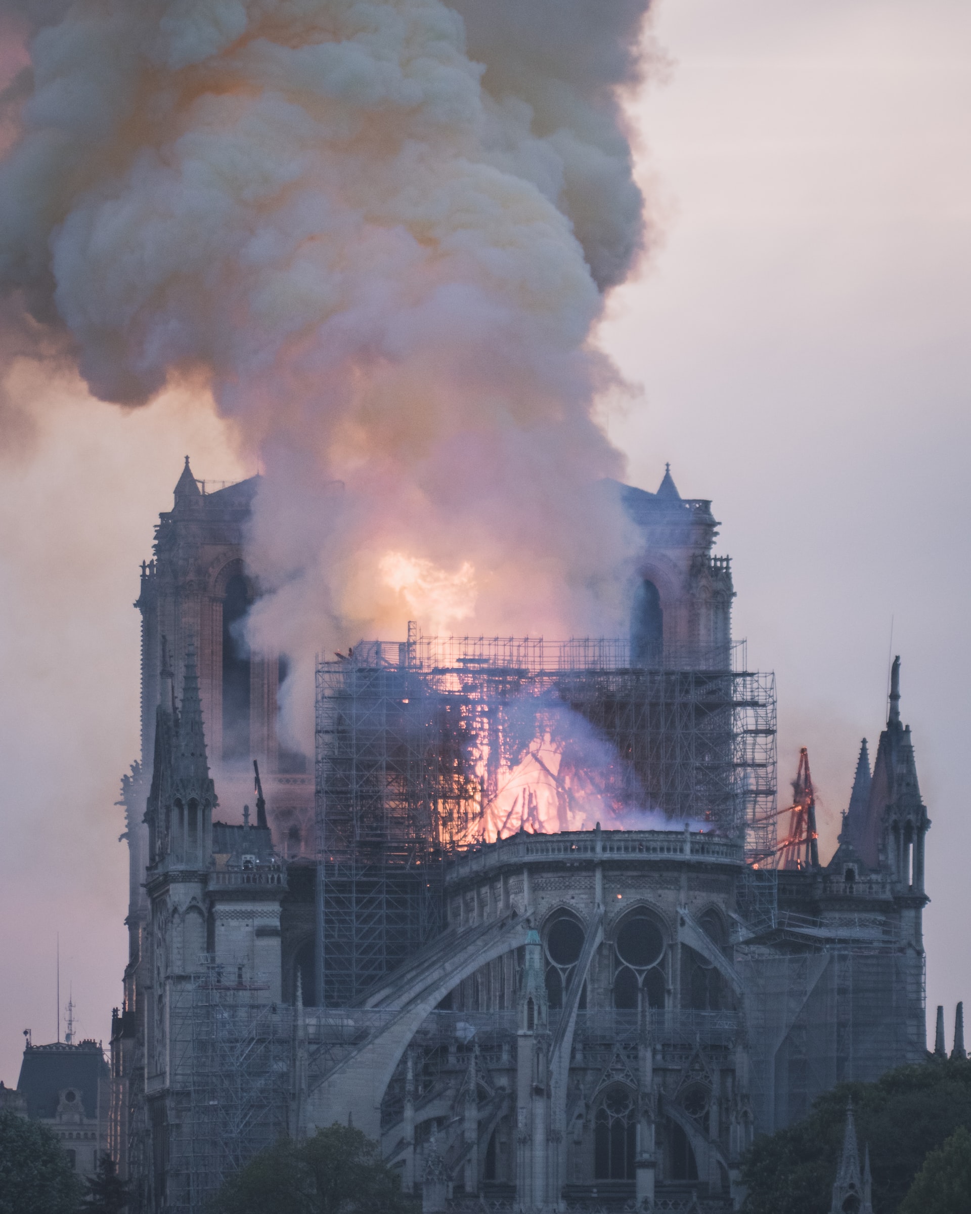 Notre Dame Burning