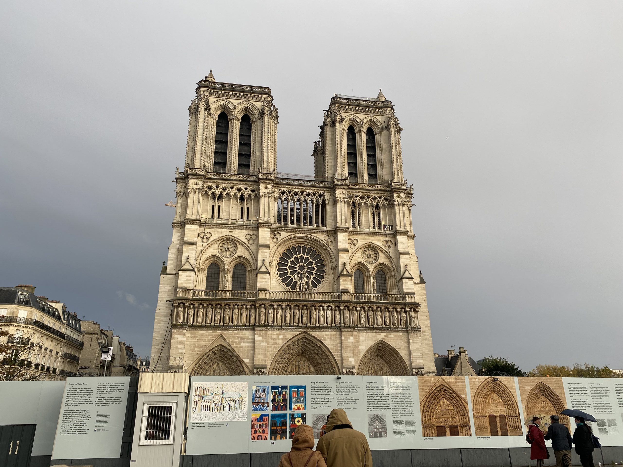 Notre Dame and surrounding wall