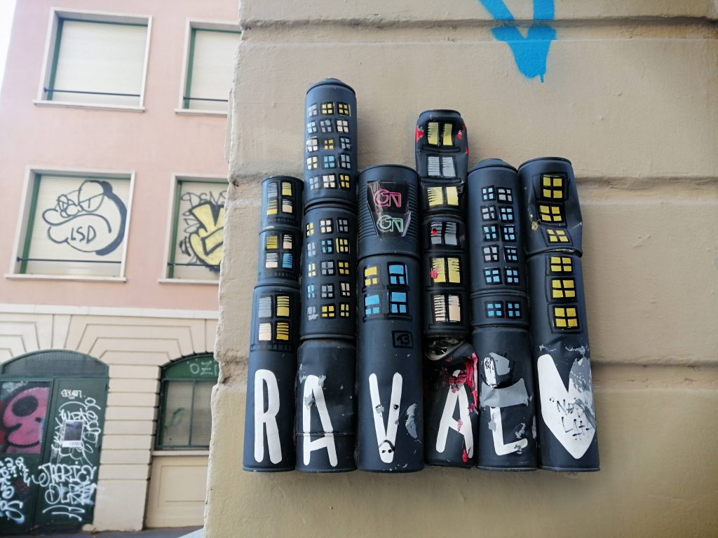 Street art in Raval