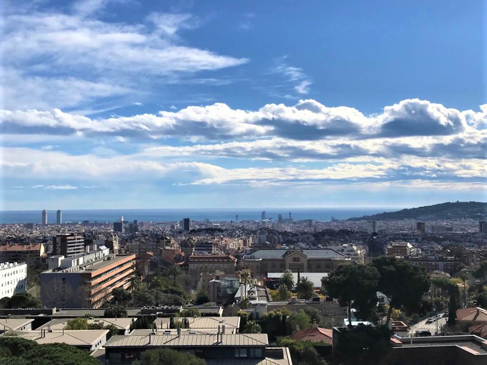 VIew from Bellesguard Tower