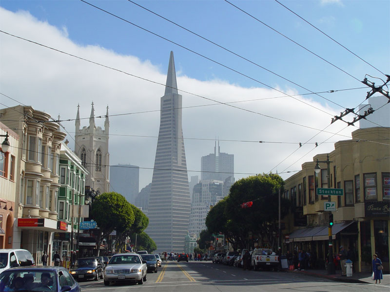 View from San Francisco Chinatown