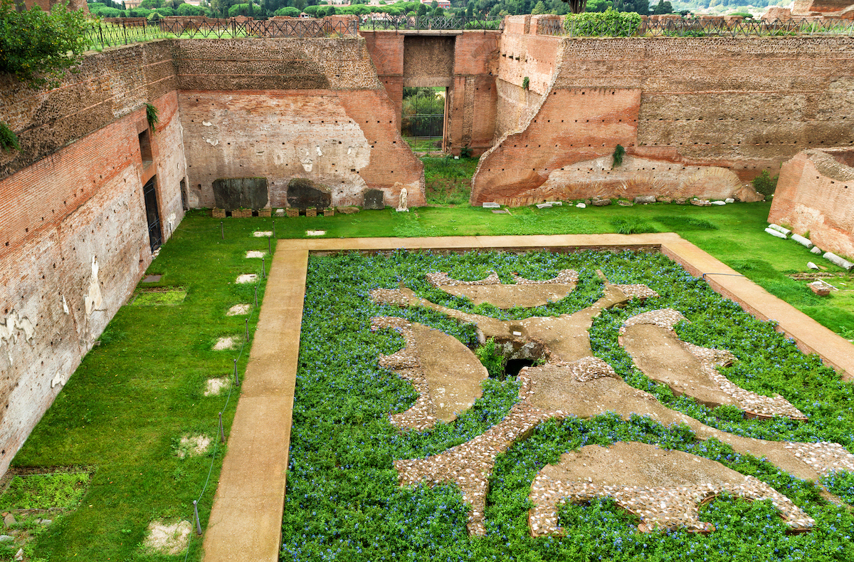 House of Augustus at the Palatine Hill in Rome