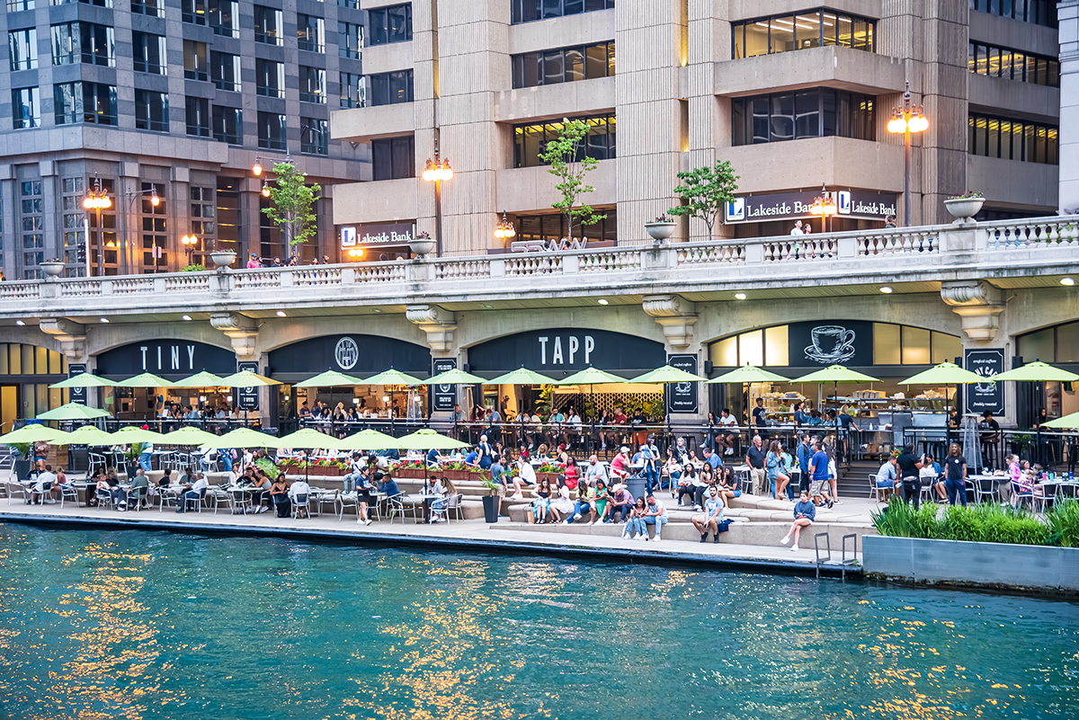 Chicago Riverwalk Patio