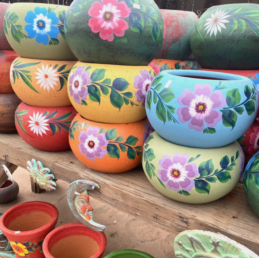 Colorful Pots in Old Town San Diego