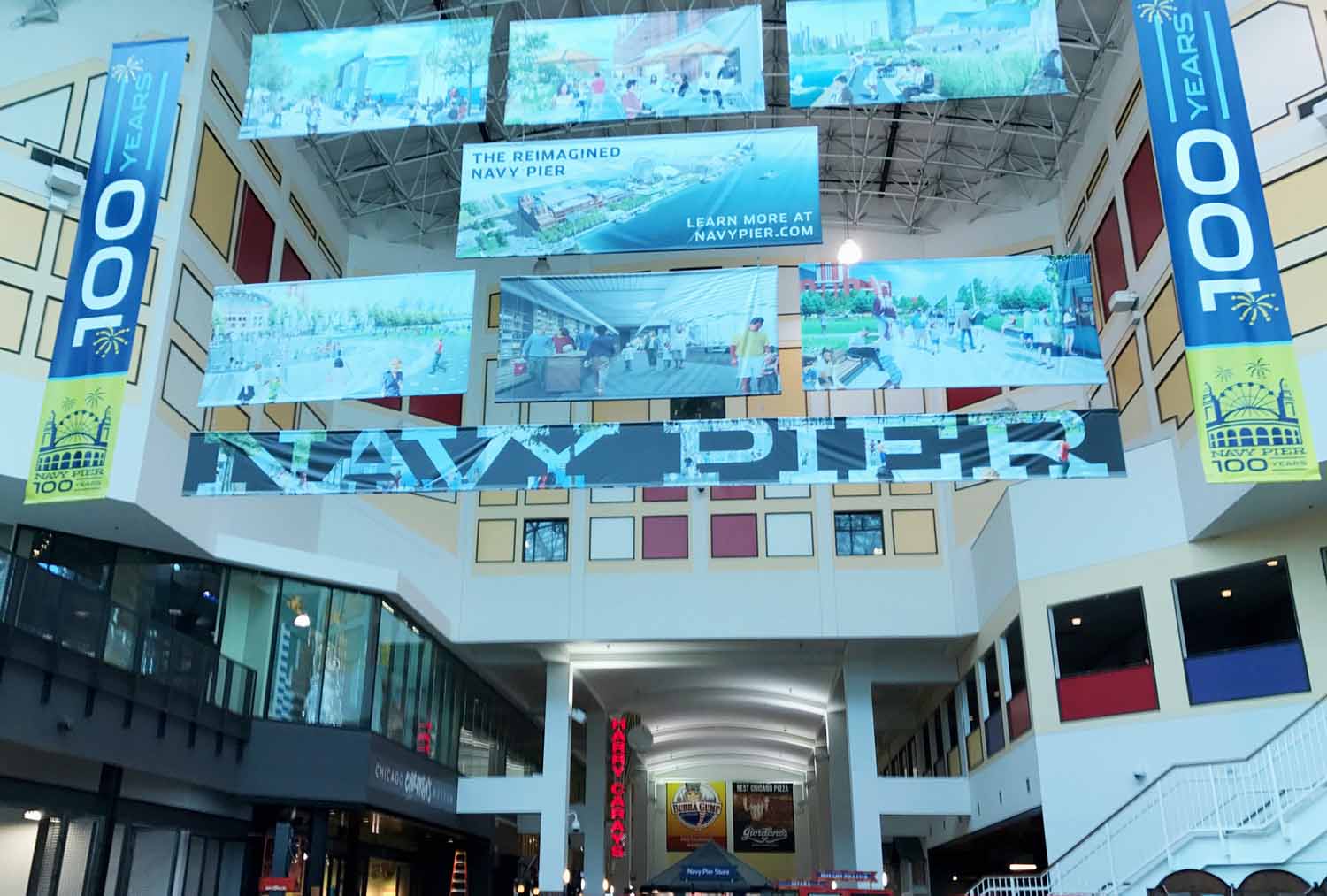 Inside Navy Pier