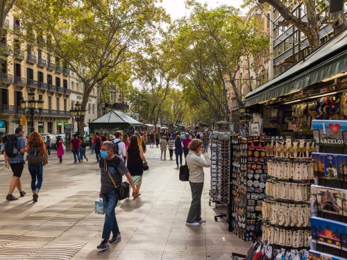 La Rambla in Barcelona