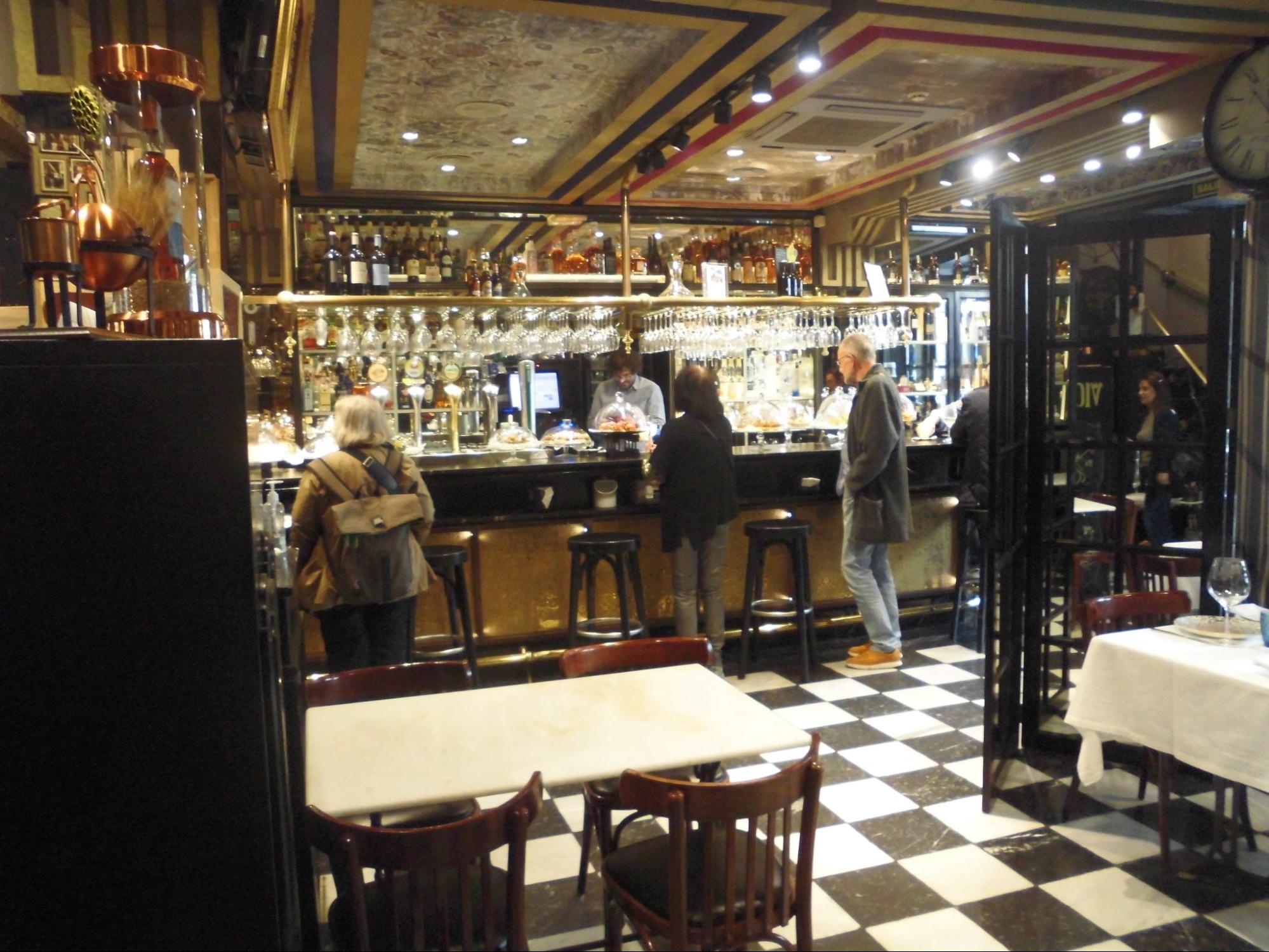 a typical tapas bar in Spain