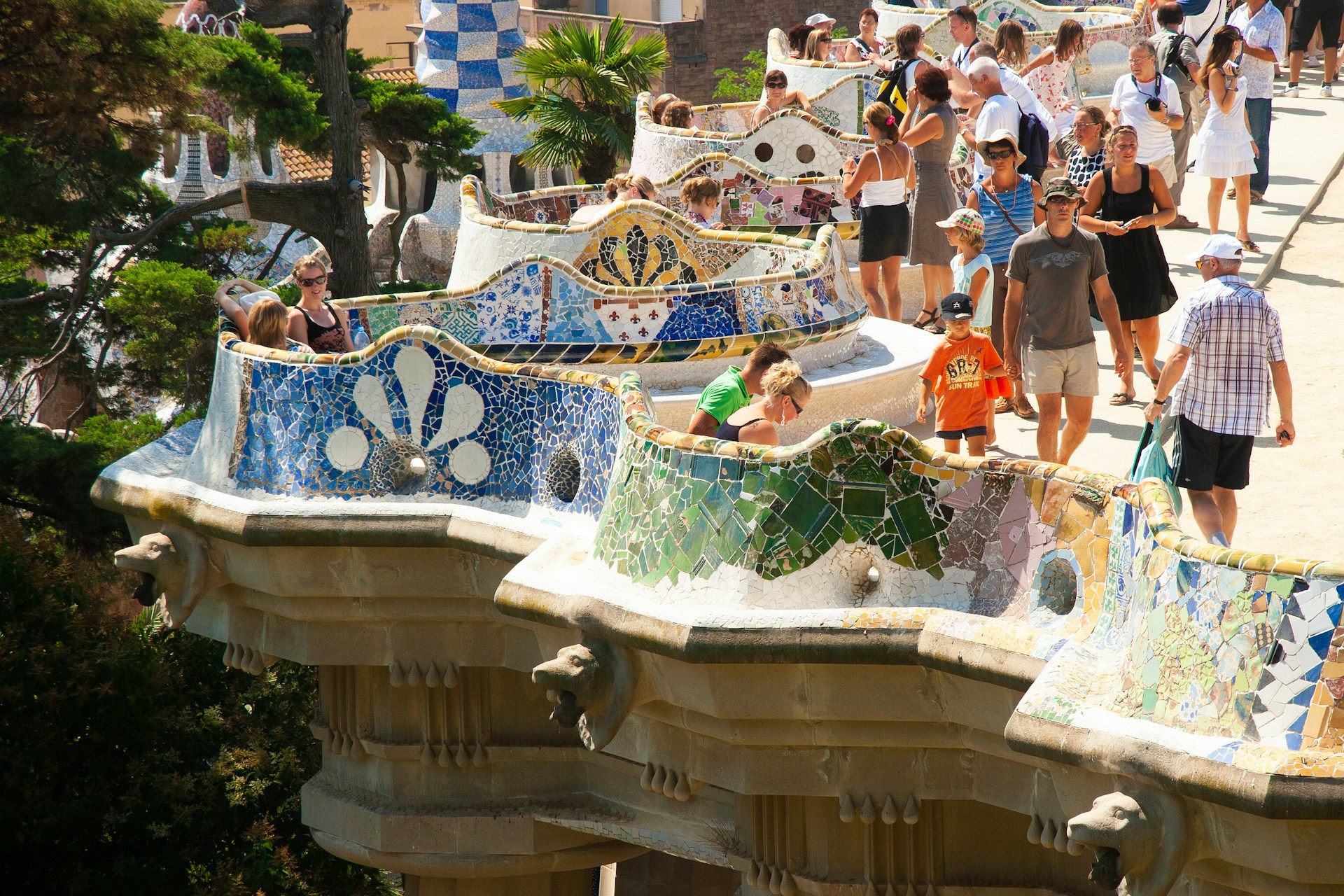 Park Güell in Barcelona