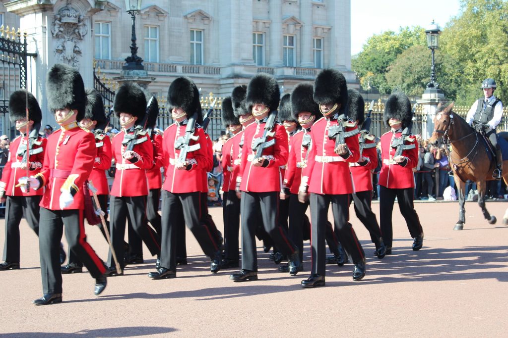 Changing of the Guard in England