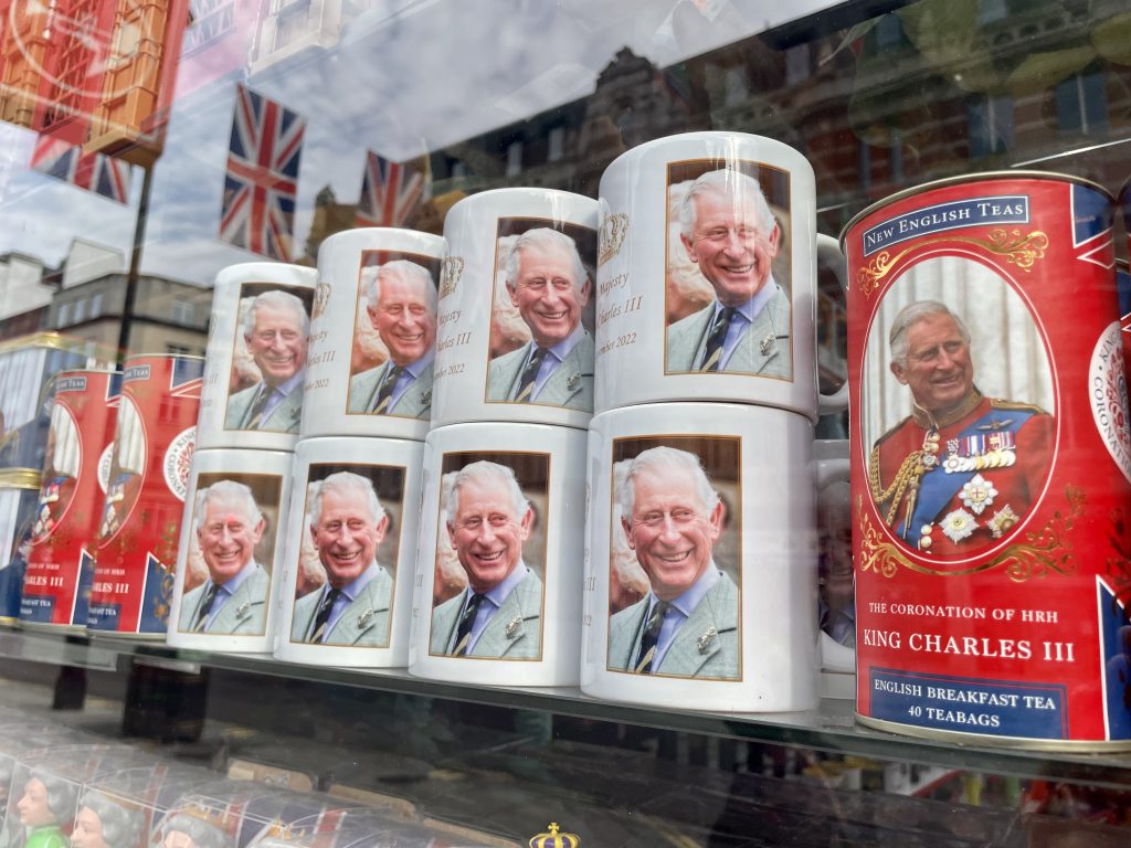 King Charles souvenirs