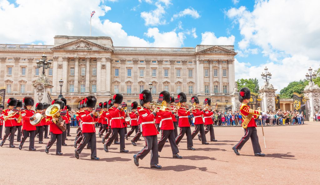 Changing of the Guards at Buckingham Palace