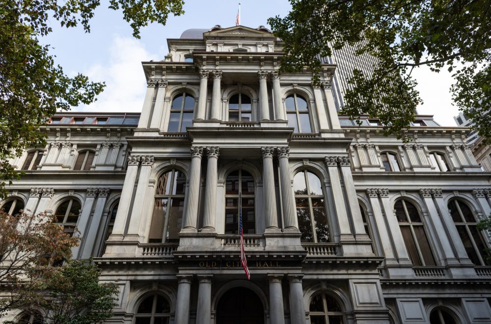 The historic old City Hall of Boston