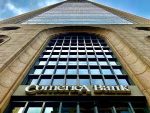 Comerica Bank in downtown Dallas