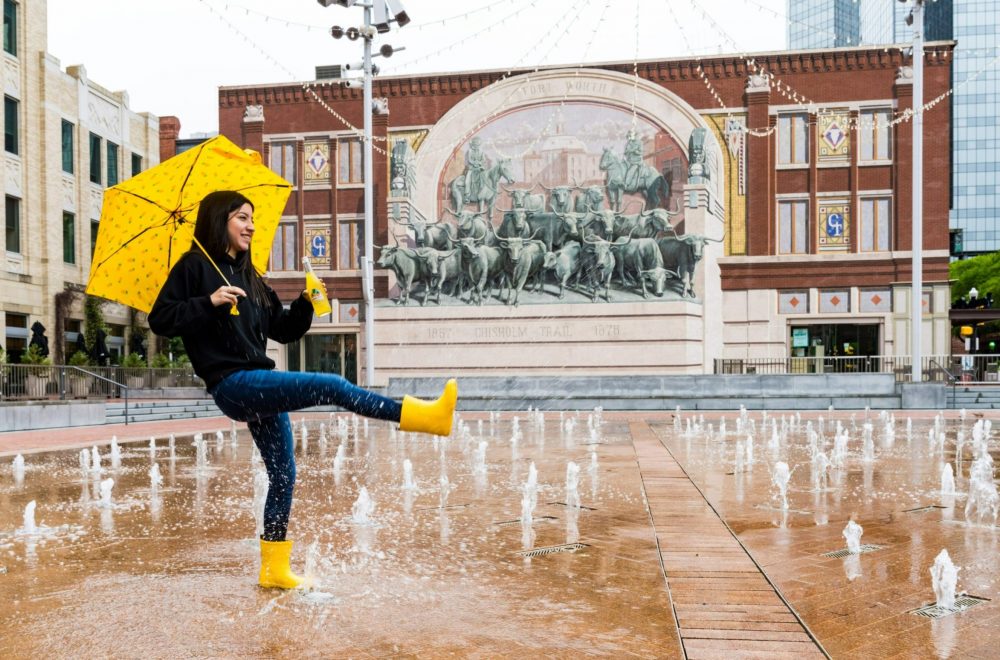 Fort Worth fountain