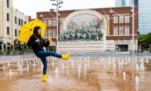 Fort Worth fountain