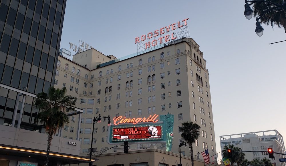 Roosevelt Hotel in Hollywood