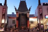 TCL Chinese Theatre at night in Hollywood