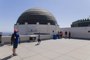 Outdoor shot in Griffith Observatory