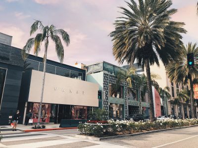 Rodeo-Drive-stores-and-trees-in-Los-Angeles