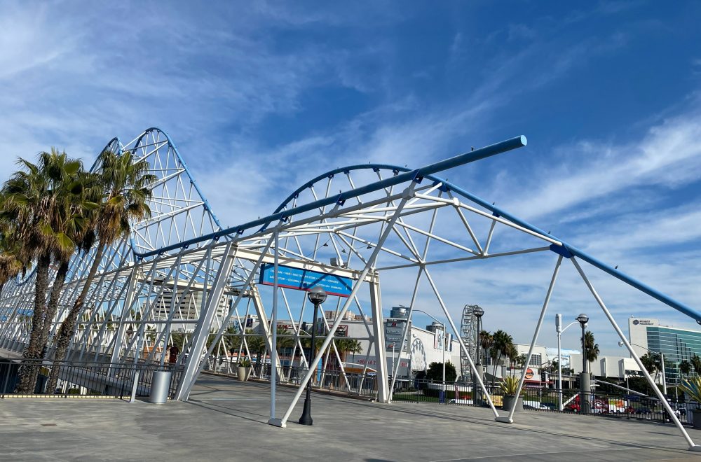 Old Rollercoaster The Pike Long Beach
