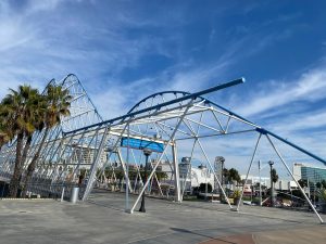 Old Rollercoaster The Pike Long Beach