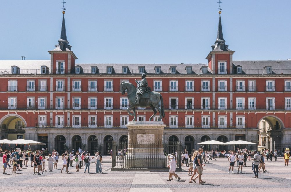 Felipe III Statue in Plaza Mayor