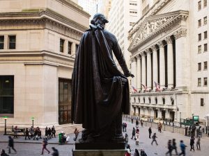 wall street monument