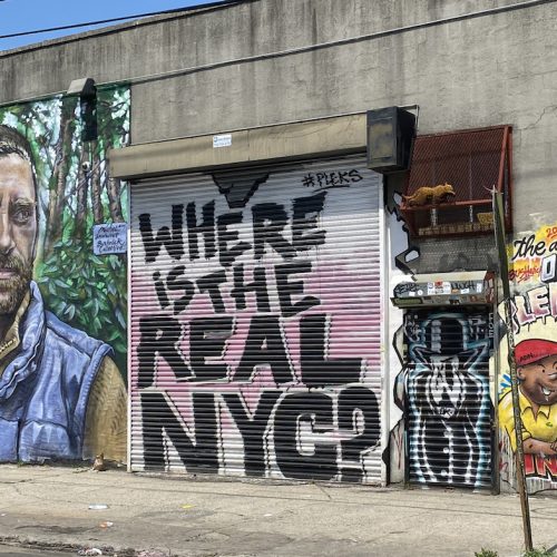 where is the real nyc mural in Bushwick