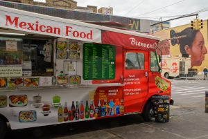 Food truck on Brooklyn, Bronx, Queens Bus Tour
