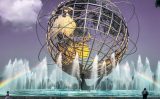 the Unisphere in the NYC borough of Queens