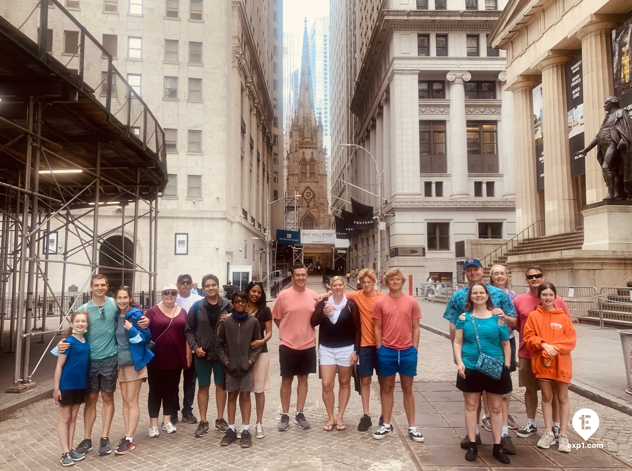 Lower Manhattan Tour on 1 August 2021 with Liz New York