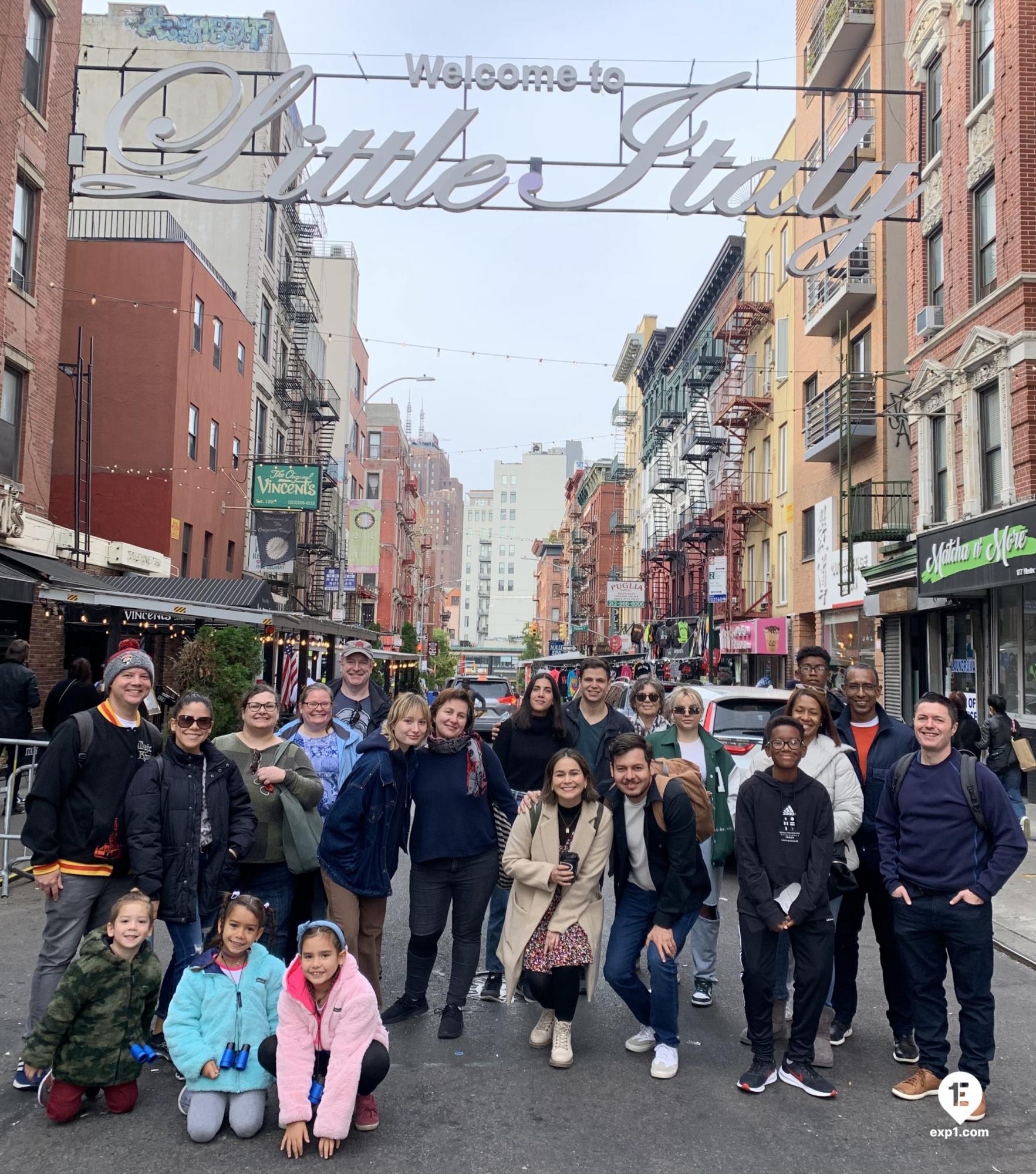 SoHo Little Italy Chinatown Tour on 11 November 2021 with Liz New York
