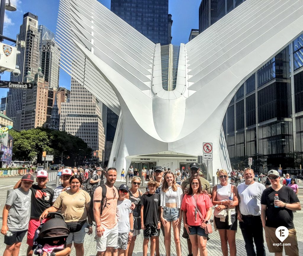 911 Ground Zero Tour on 30 June 2022 with Tony New York