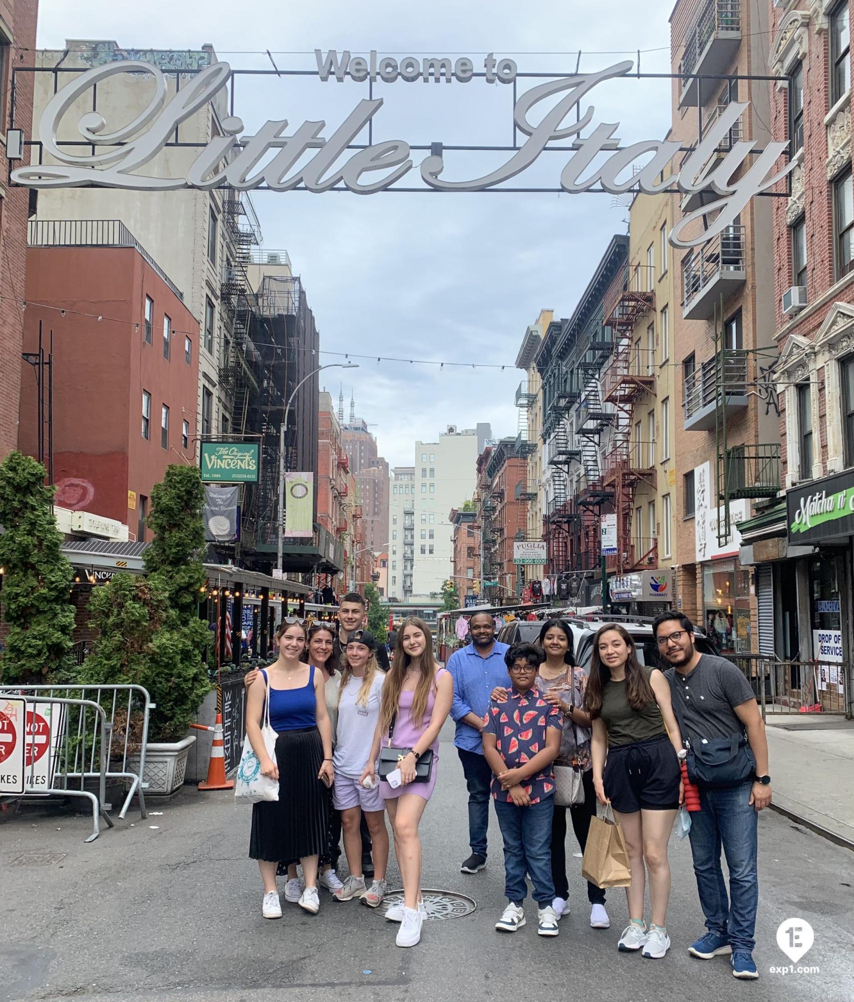 SoHo Little Italy Chinatown Tour on 29 July 2022 with Liz New York