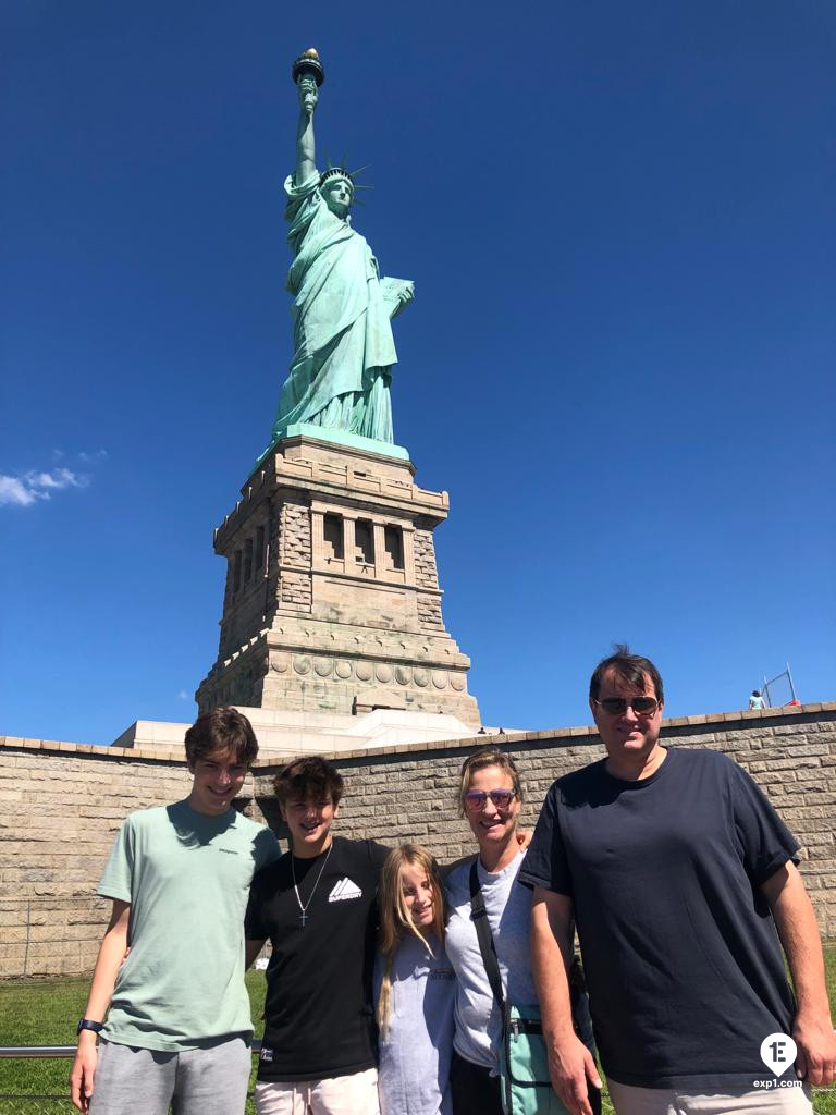 Statue of Liberty and Ellis Island Tour on 2 September 2022 with