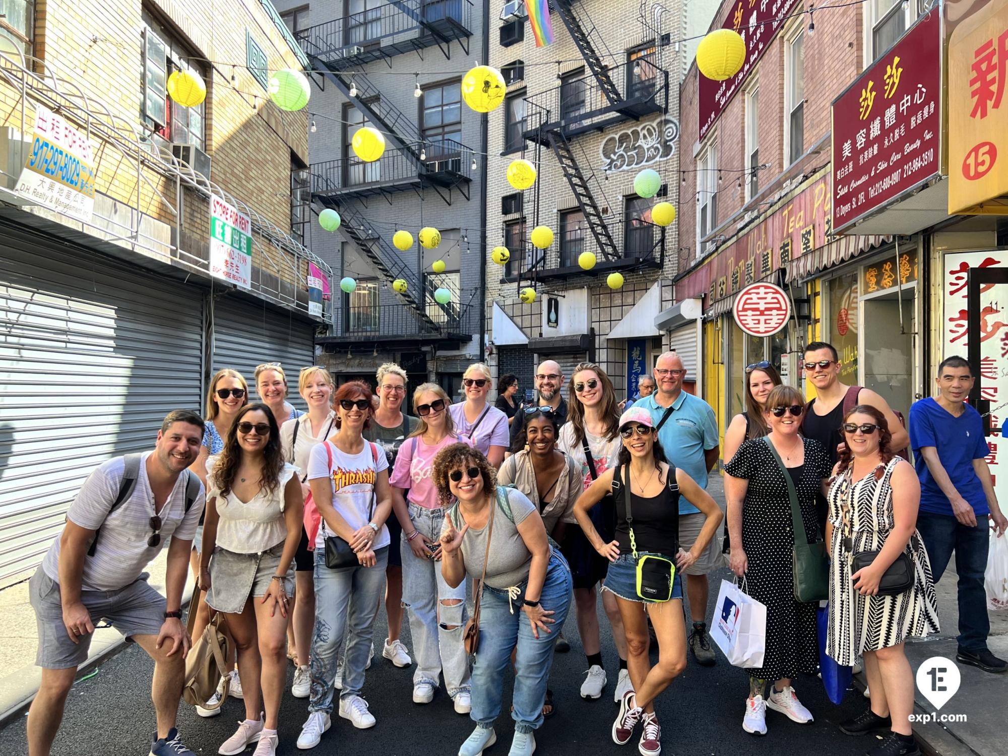 SoHo Little Italy Chinatown Tour on 14 September 2022 with Jonathan