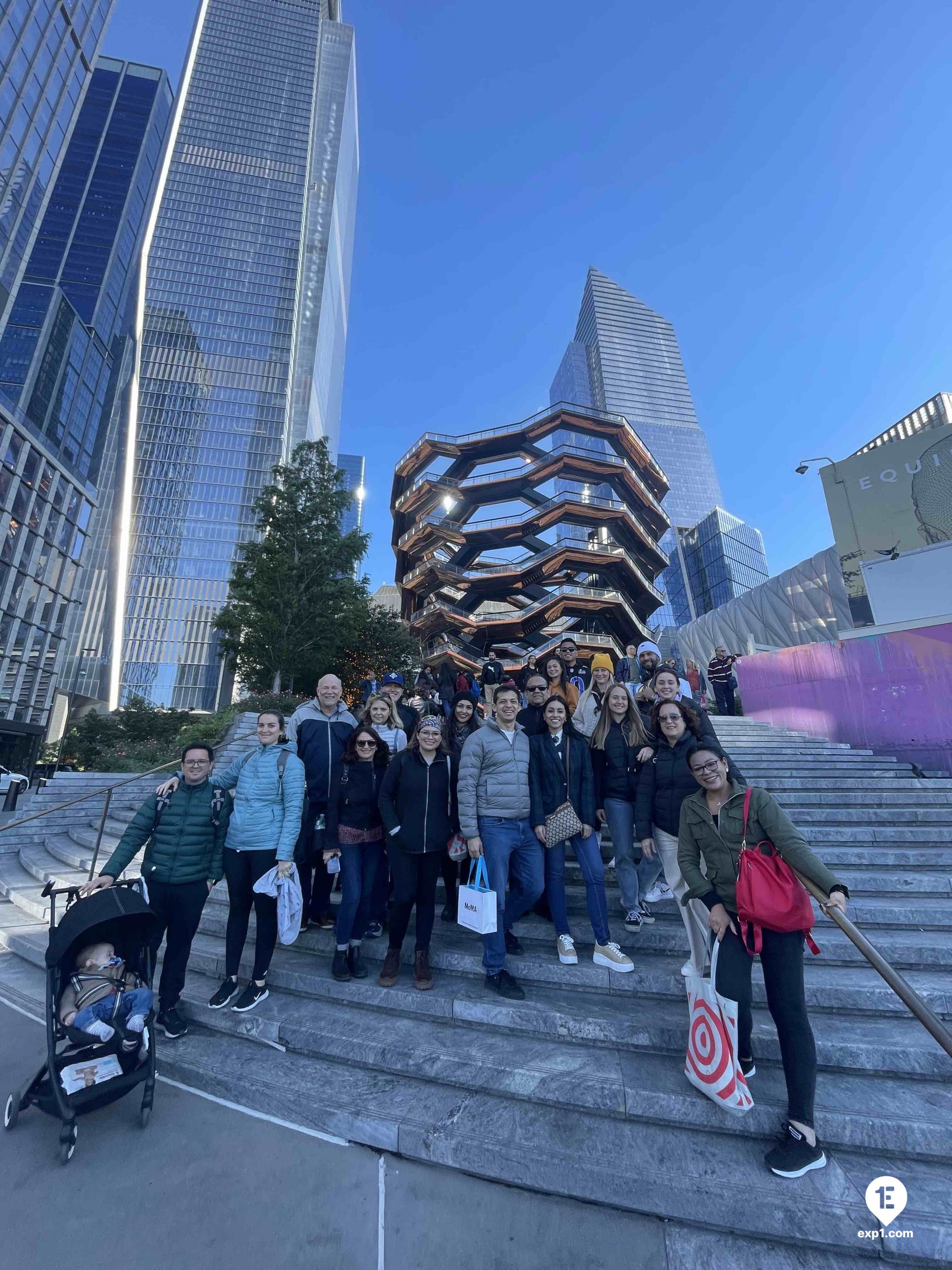 Hudson Yards Tour on 9 October 2022 with Ellen New York
