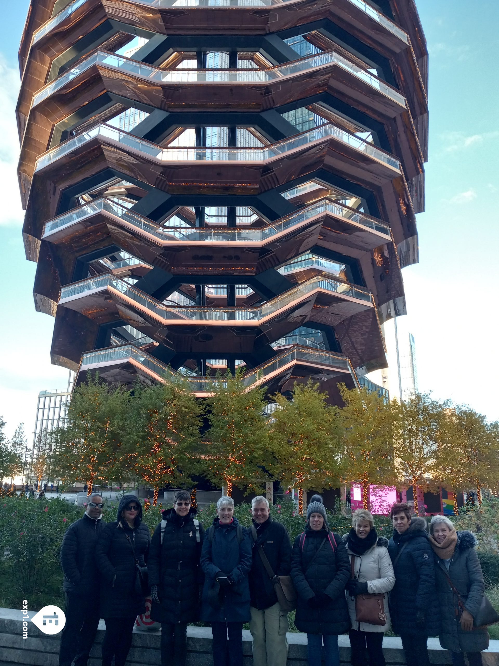 Hudson Yards Tour on 28 November 2022 with Justin New York