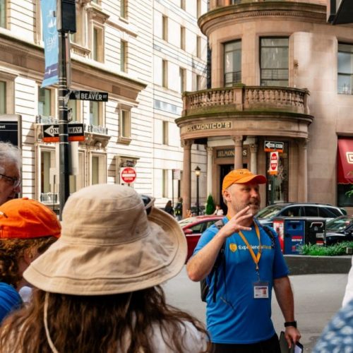 Succession-tour-group-with-guide-in-NYC-on-walking-tour-500×500