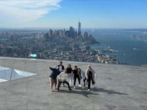 Group at Edge on VIP tour