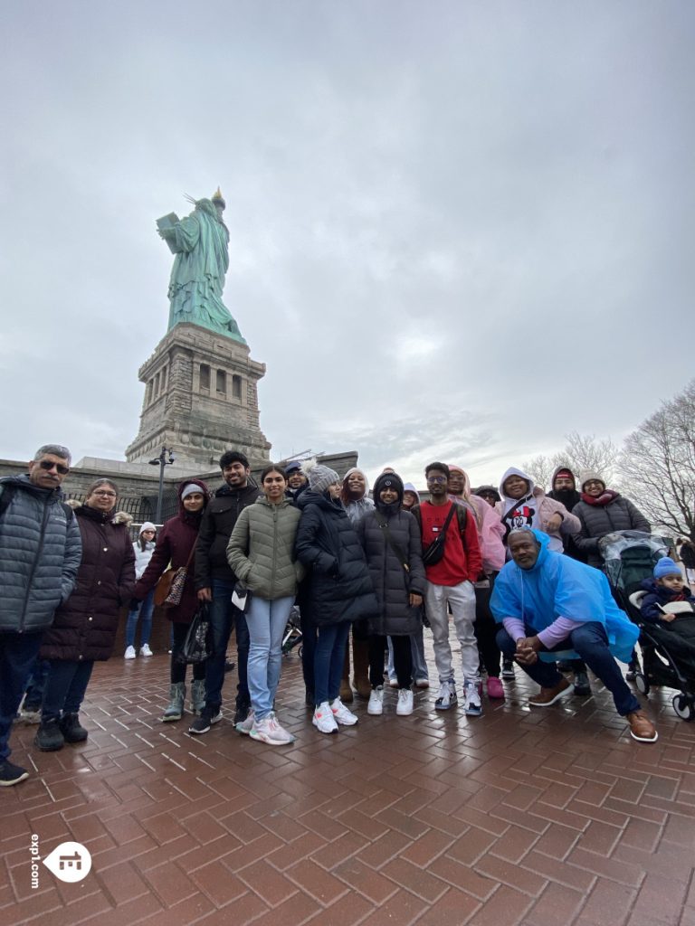 Statue of Liberty Express on Dec 27, 2023 with Ari New York