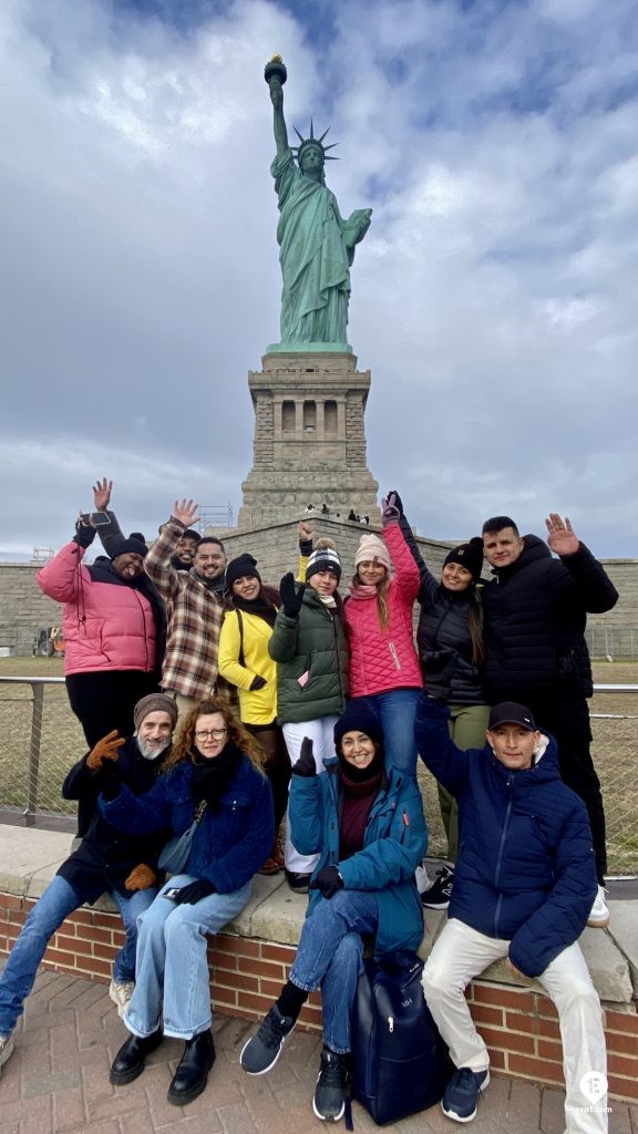 Statue of Liberty Express on Dec 30, 2023 with Anthony New York