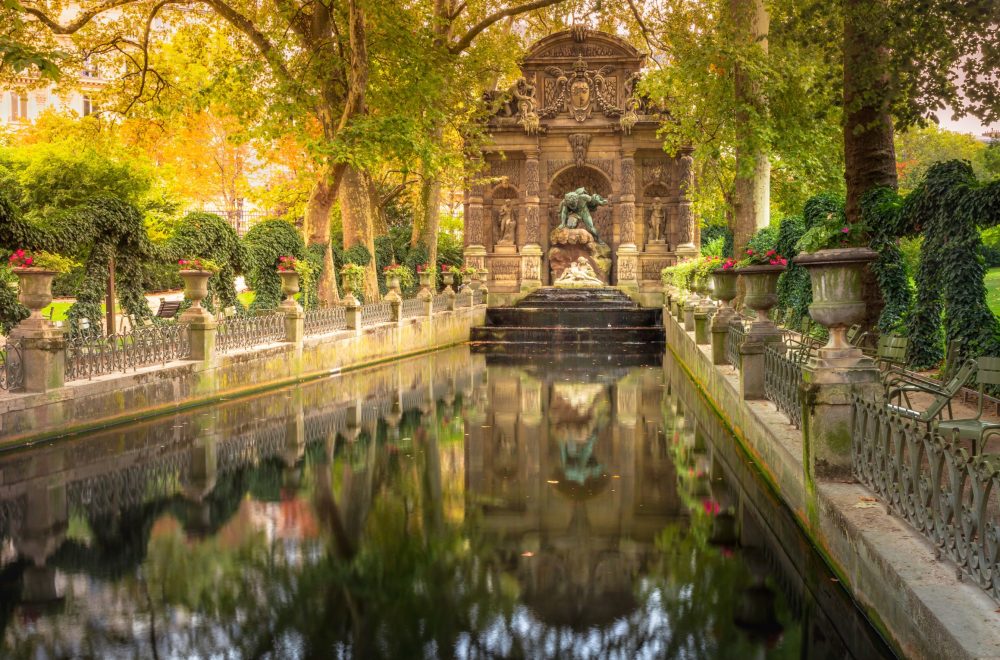 Medici Fountain in Luxembourg Gardens