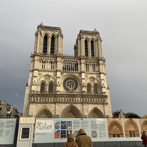 Notre Dame and surrounding wall