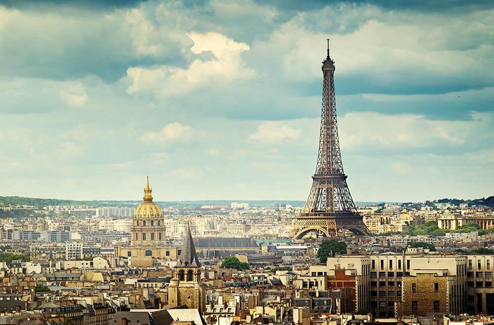 View on Eiffel Tower, Paris, France