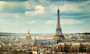 View on Eiffel Tower, Paris, France