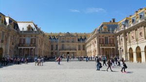 Versailles courtyard