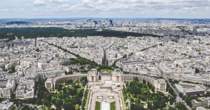 view from the eiffel tower