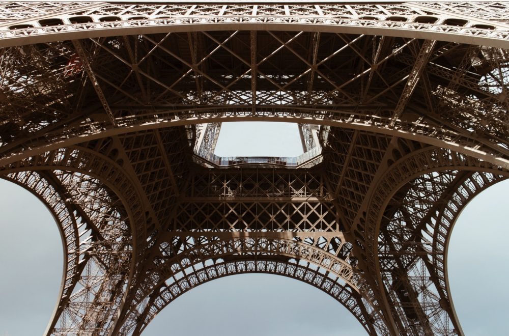 bottom of Eiffel Tower