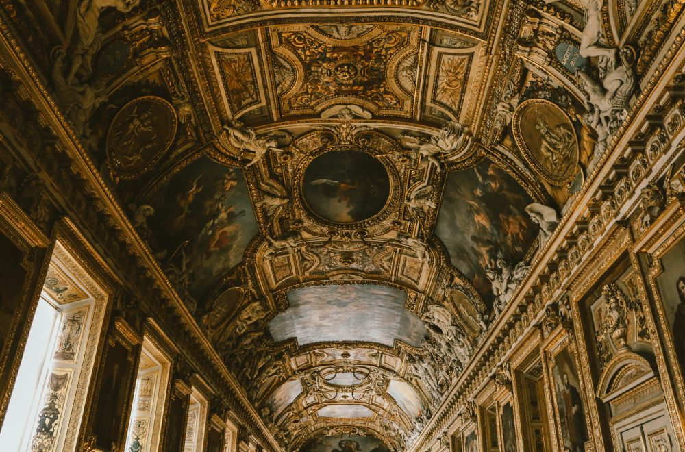 louvre painted ceiling